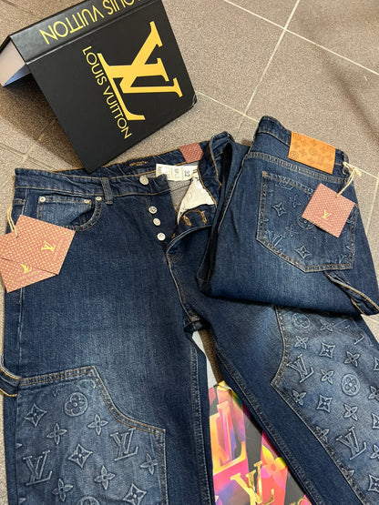 Jean Παντελόνι LsVn Denim Blue Buggy