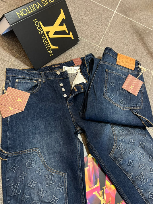Jean Παντελόνι LsVn Denim Blue Buggy