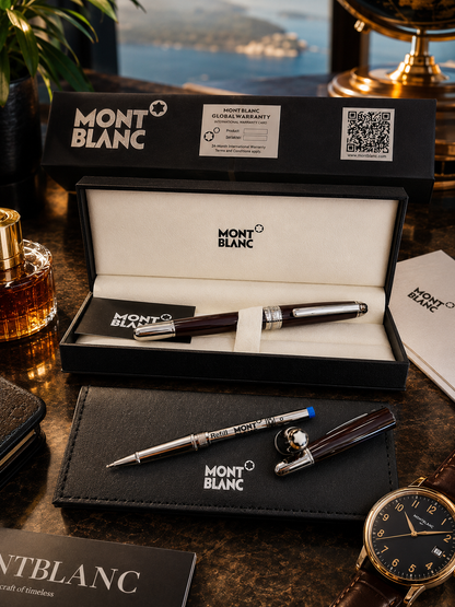 MB Luxury Pen 3A Brown / Silver