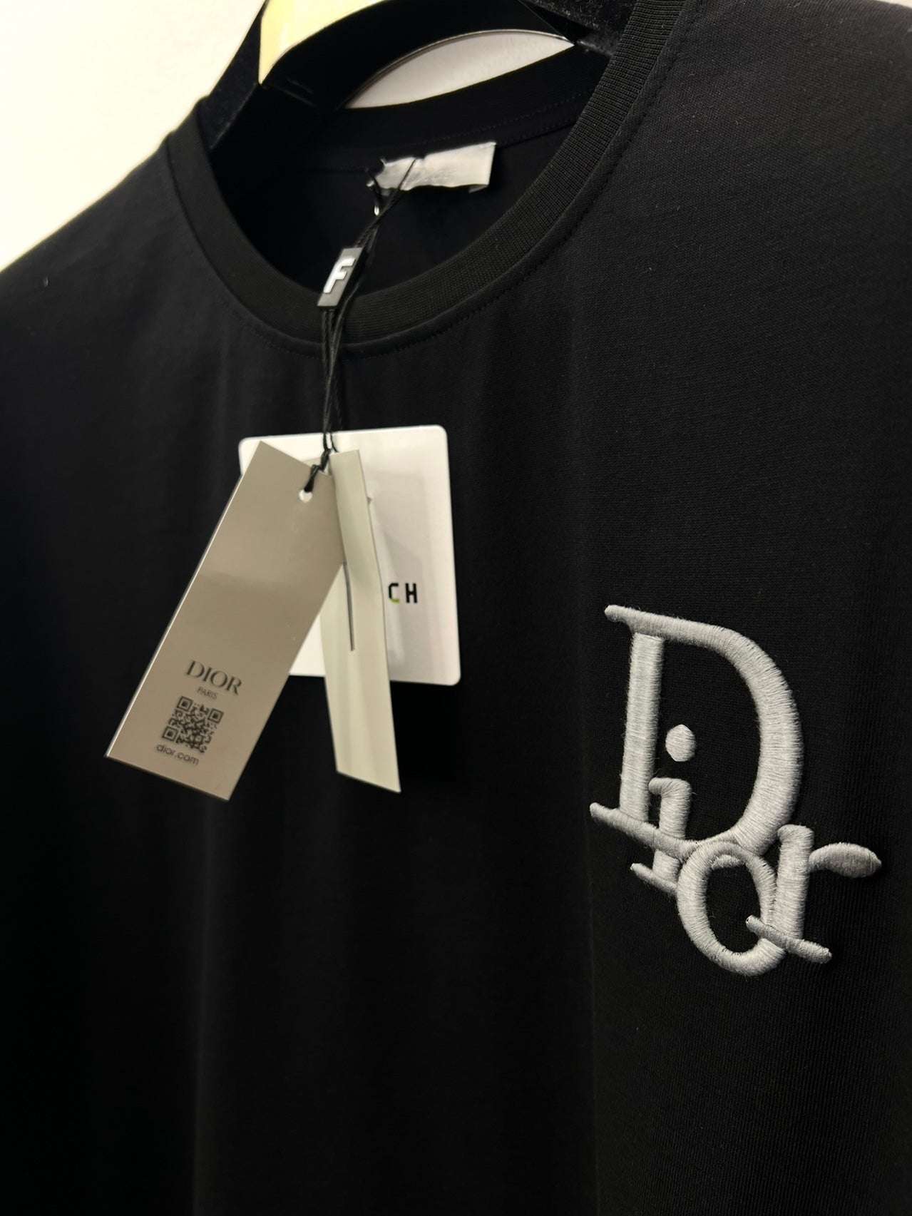 3A C.Dior T-Shirt Oversized Μαύρο