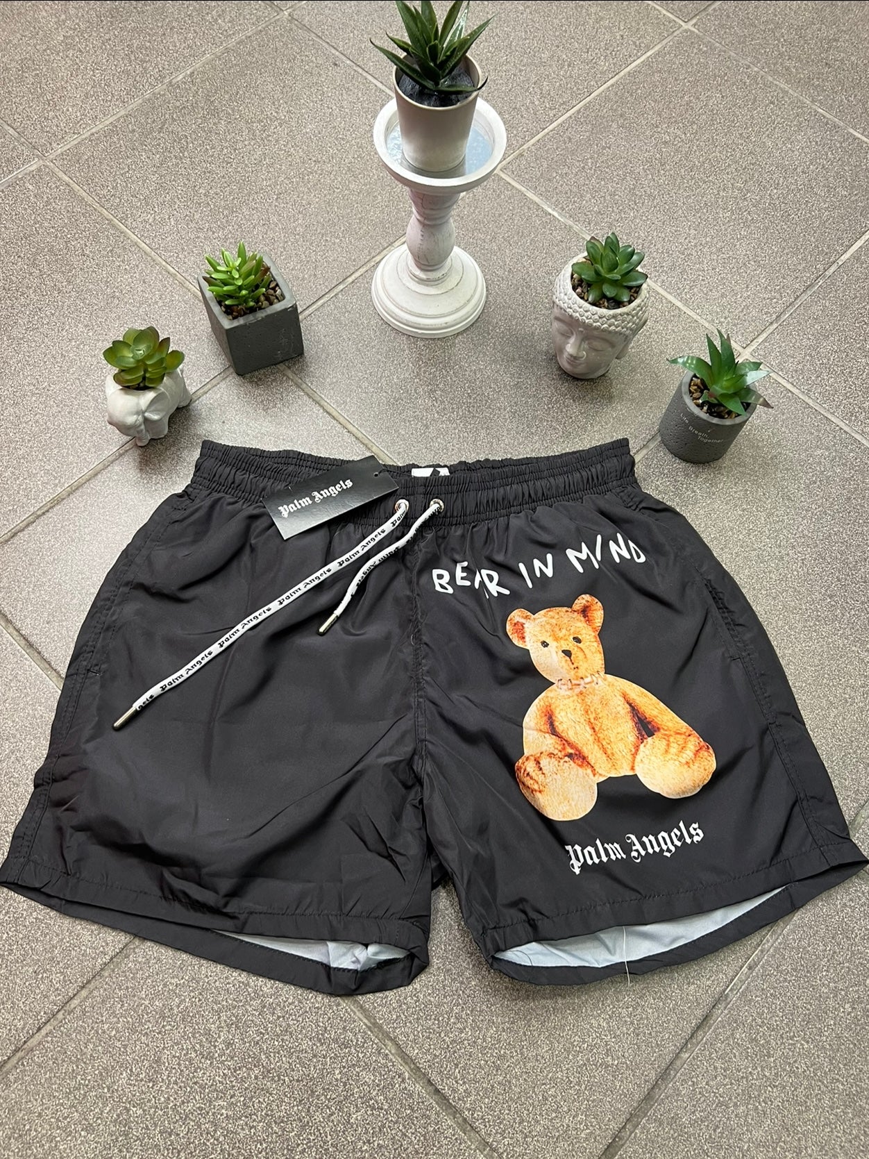 Palm Angels Μαγιό Black Swimwear