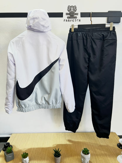 WindProof Nike Tm Tracksuit Σετ Άσπρο