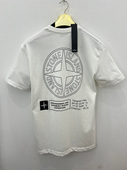 T-Shirt 3A Άσπρο Stone Island MAP