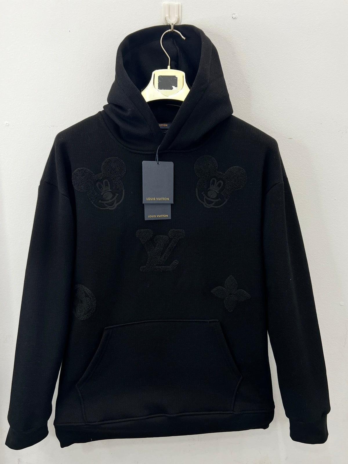 3A Hoodie Ls.Vn Μαύρο OverFit