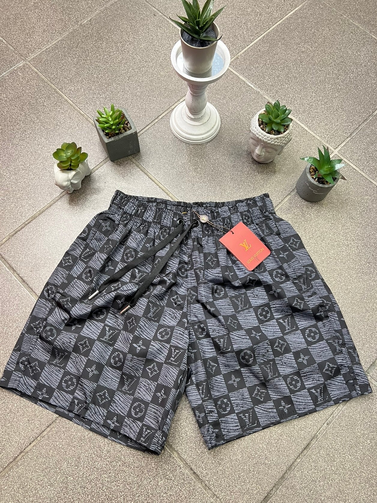 LV Μαγιό Black/Grey Swimwear