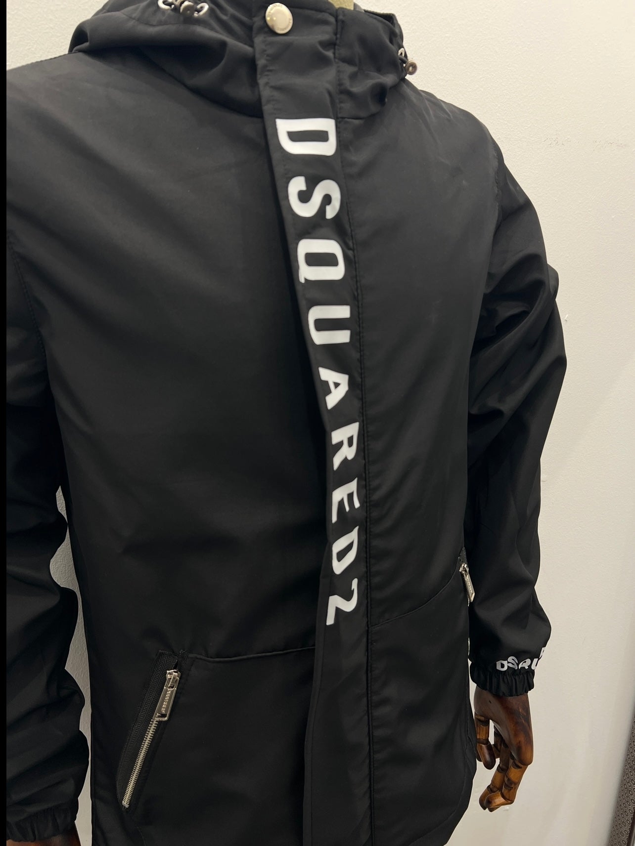 Dsquared2 Μαύρο WindProof Jacket