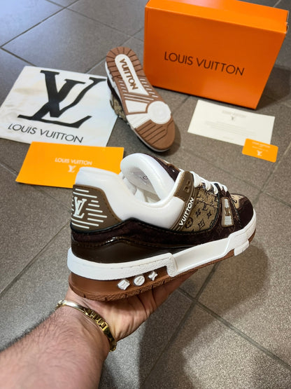 Trainers LV Sneakers Brown/White