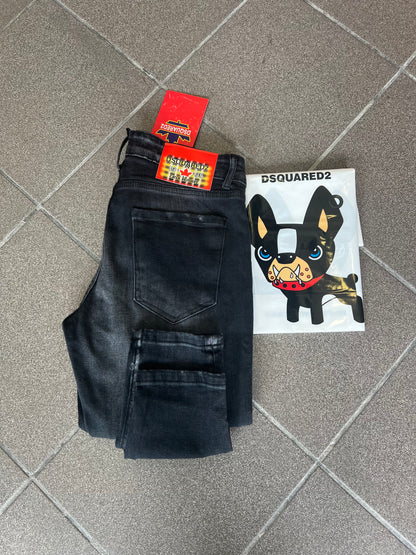 Jean Παντελόνι Dsquared2 Black D2