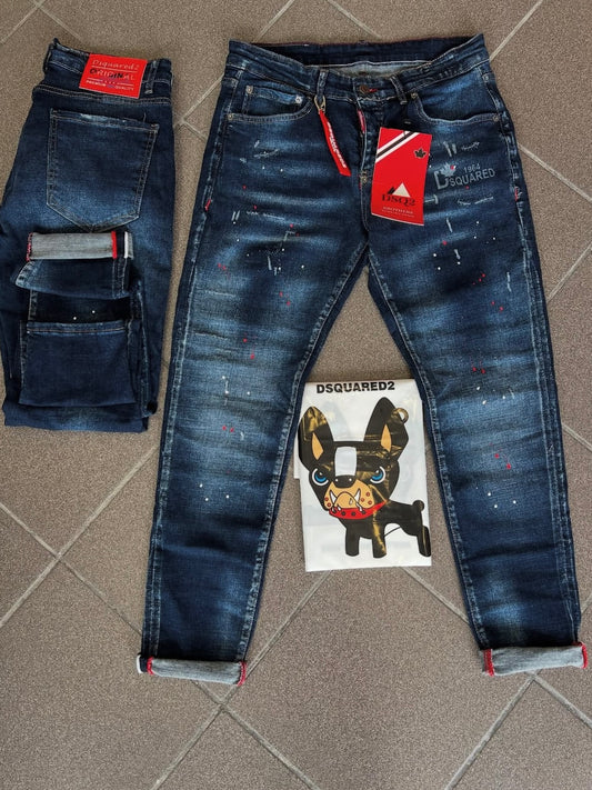 Jean Παντελόνι Dsquared2 Blue D2