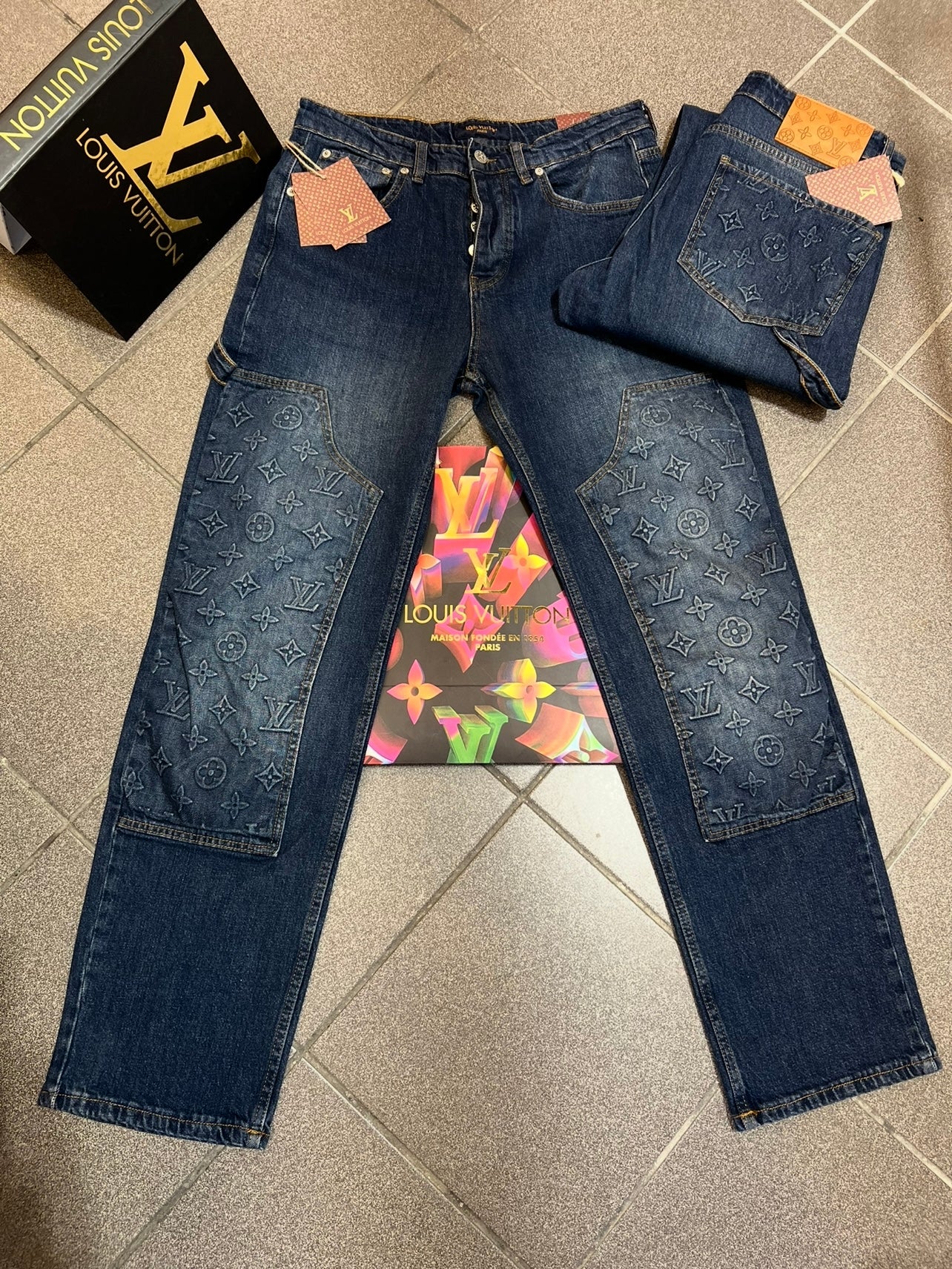 Jean Παντελόνι LsVn Denim Blue Buggy