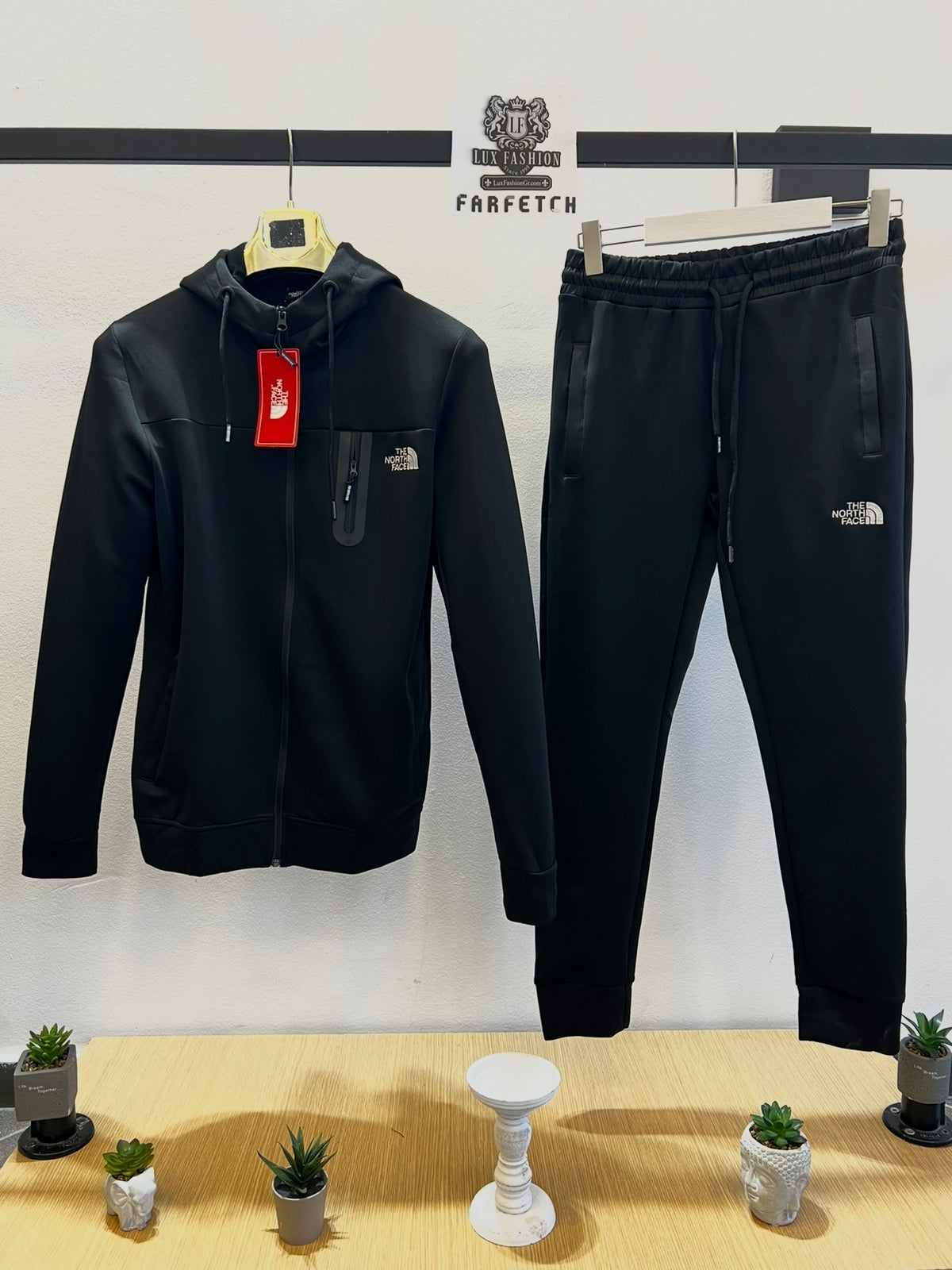 Φόρμα North Face Dry Fit Tracksuit Μαύρο