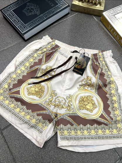 Versace Μαγιό Beige/Gold Swimwear