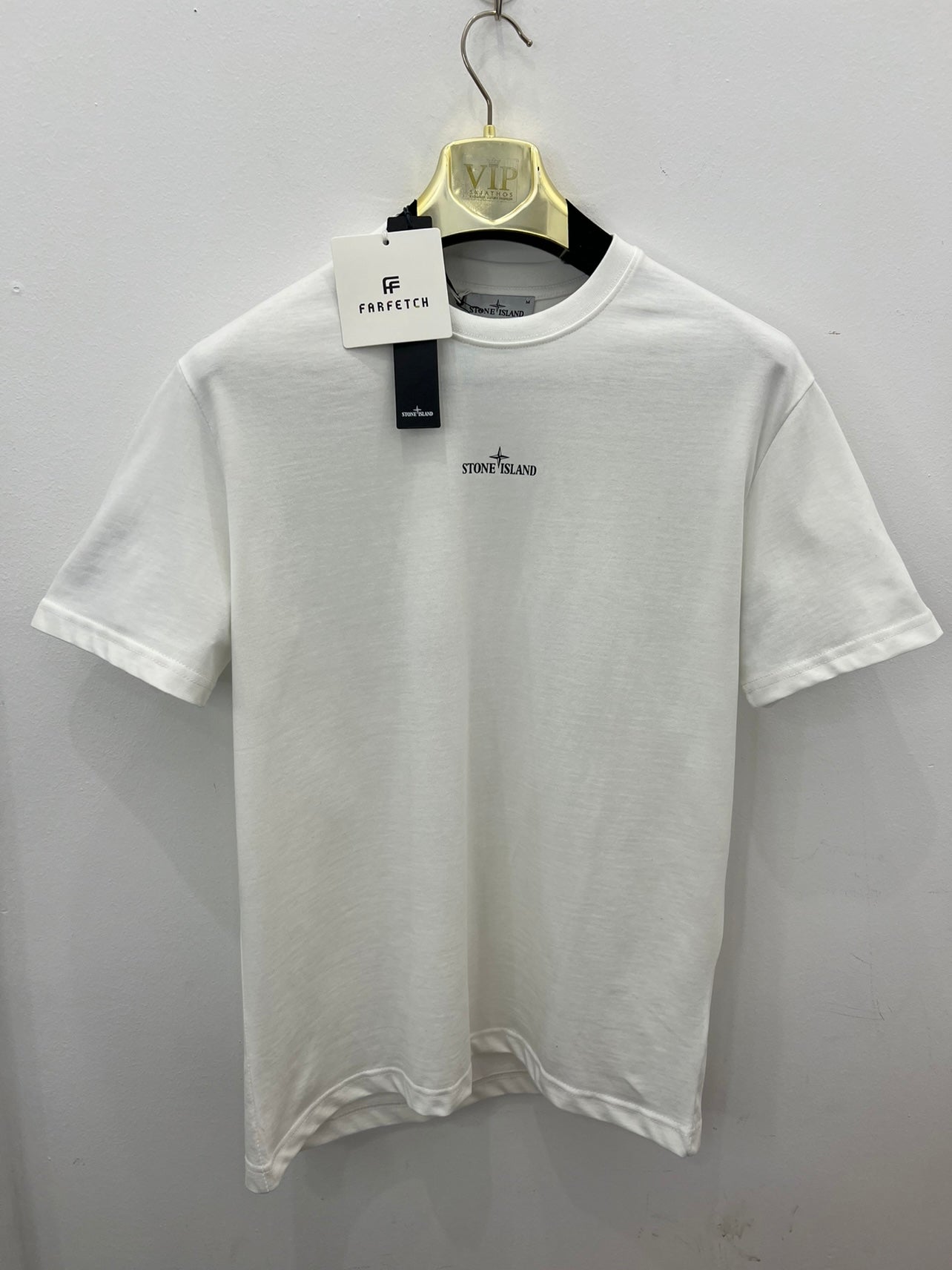 T-Shirt 3A Άσπρο Stone Island MAP