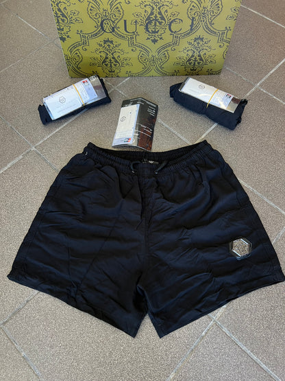 Μαγιό Philip Plein Swimwear Μαύρο