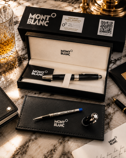 MB Luxury Pen 3A Black / Silver