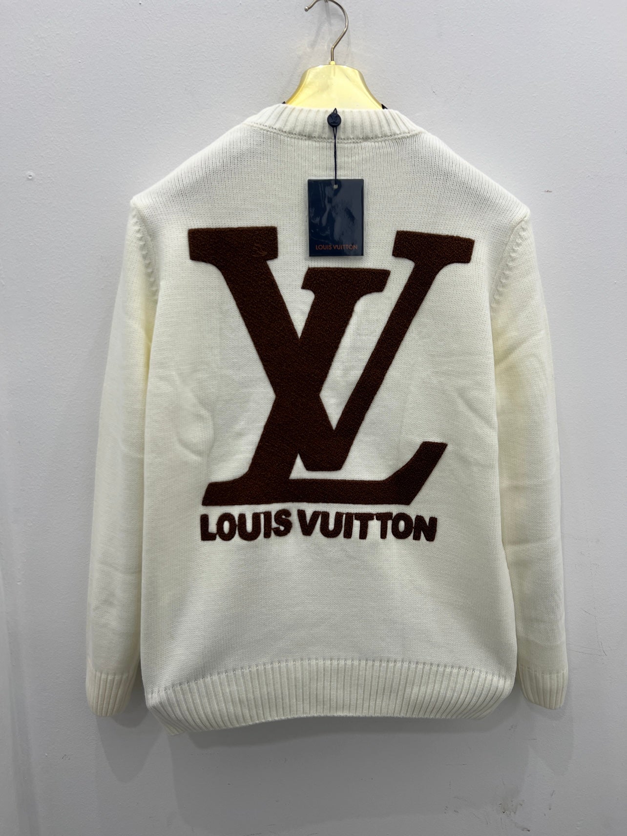 Sweater Πλεκτό LvN Λευκό 3Α