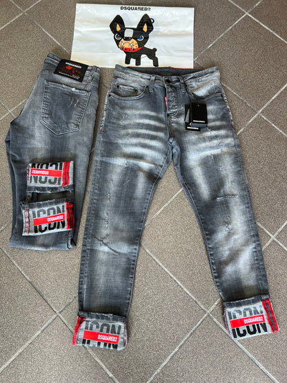 Jean Παντελόνι Dsquared2 LightGrey