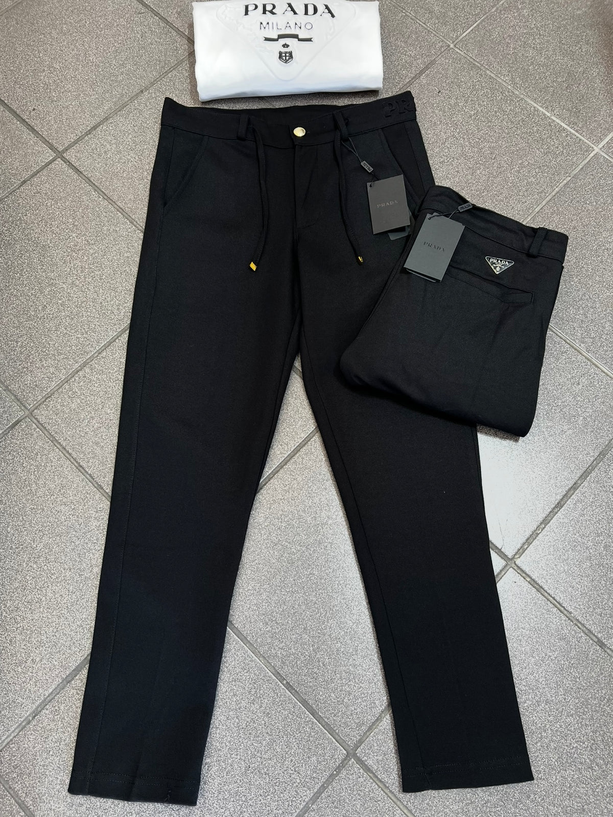 Παντελόνι Prada Μαύρο Chino