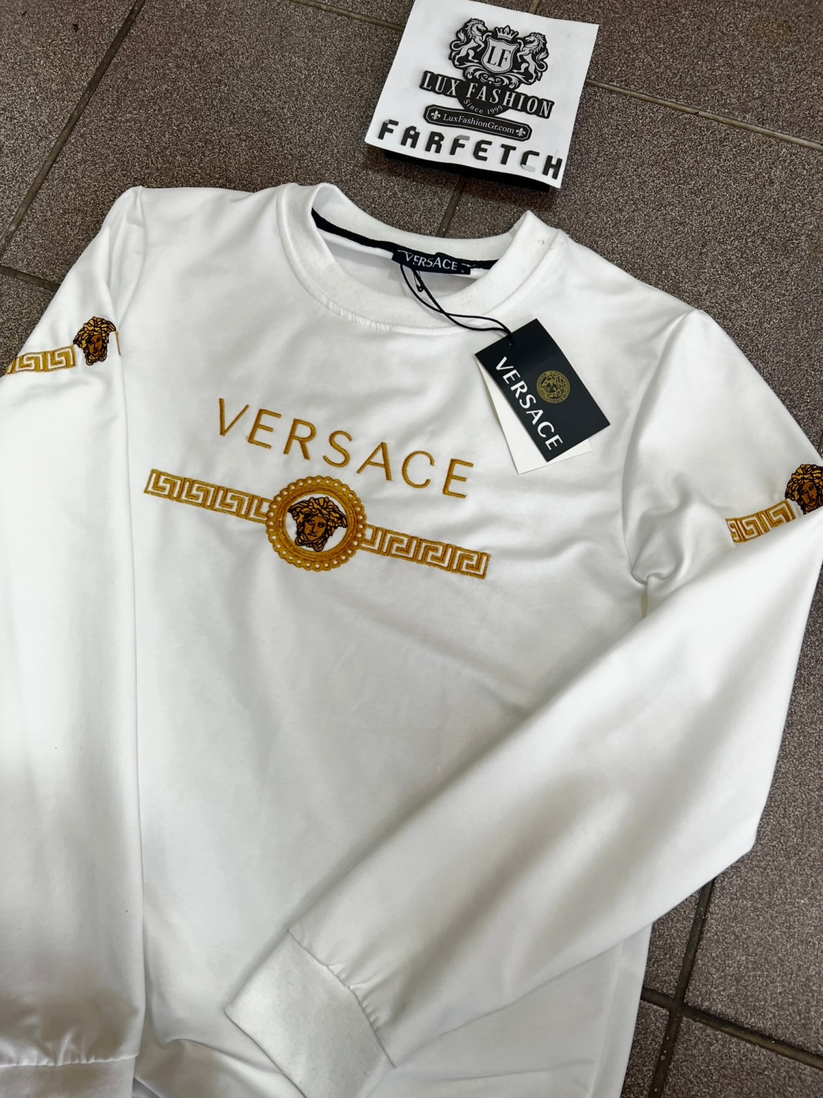 Μπλούζα Versace LongSleeve Άσπρη