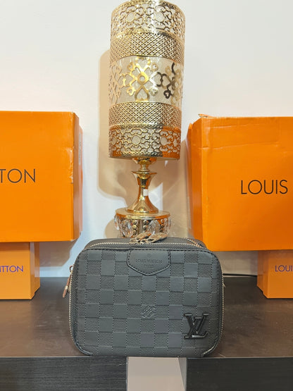 Damier Mini Pochette Μαύρο LV Small