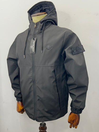 WindProof Stone Island Jacket 3A Black