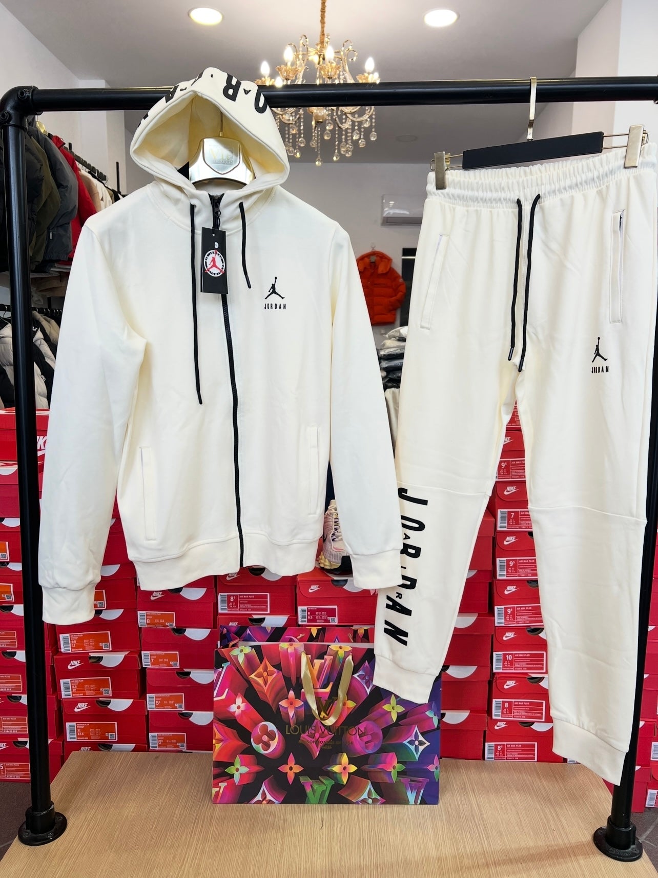 Nike Μπέζ Jordan Tracksuit R