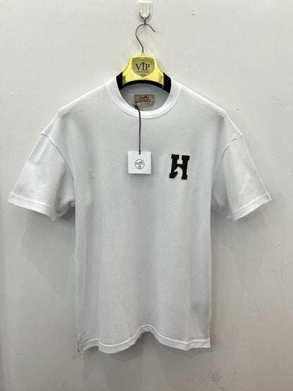 T-Shirt 3A Άσπρο Hermes Pique