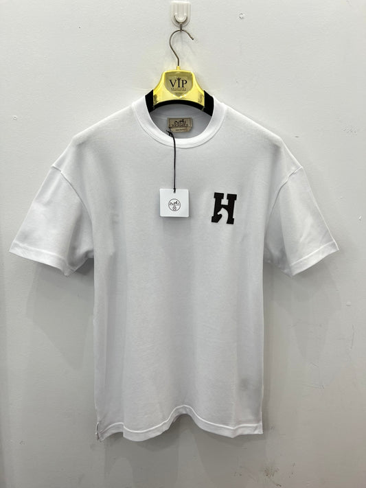 T-Shirt 3A Άσπρο Hermes Pique