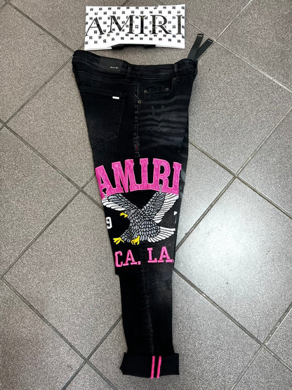 Jean Παντελόνι Amiri L.A Black Eagle