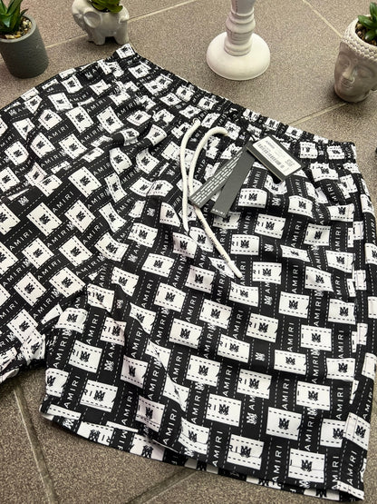 3A Μαγιό Amiri Black/White Swimwear