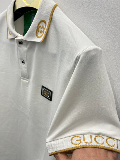 Polo T-Shirt Μπλούζα Gucci Λευκή