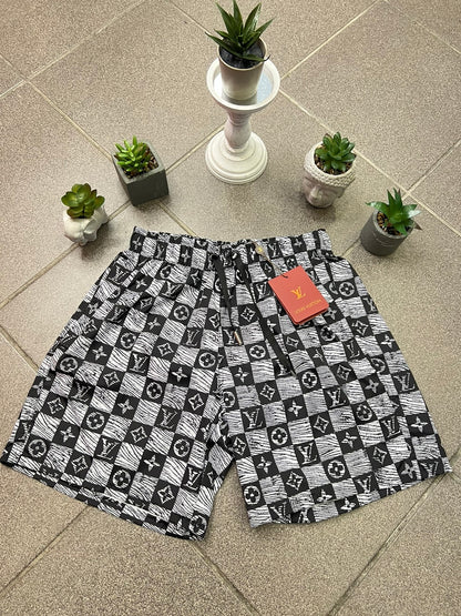 LV Μαγιό Grey/Black Swimwear