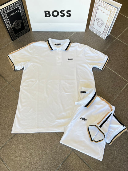Μπλούζα Boss Polo Άσπρη