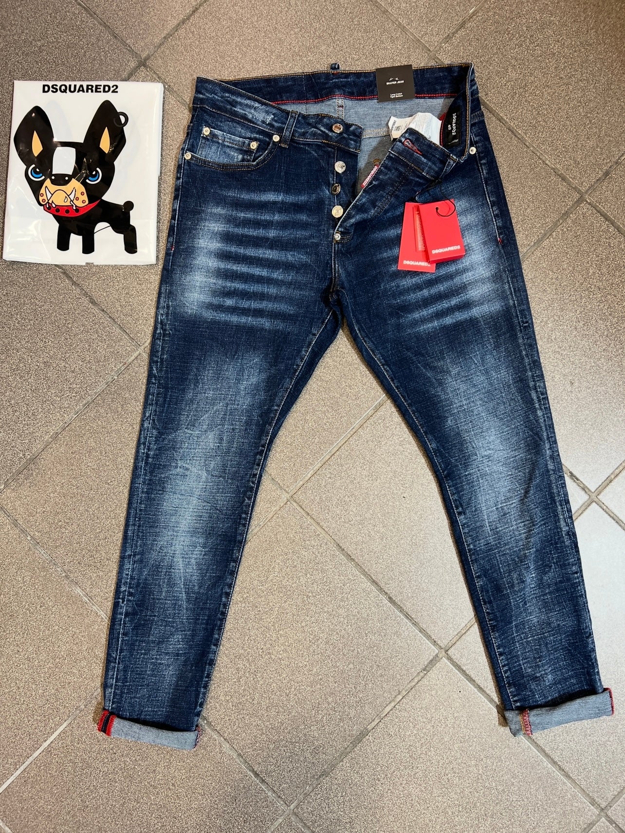 Jean Dsquared2 Denim Royal Navy