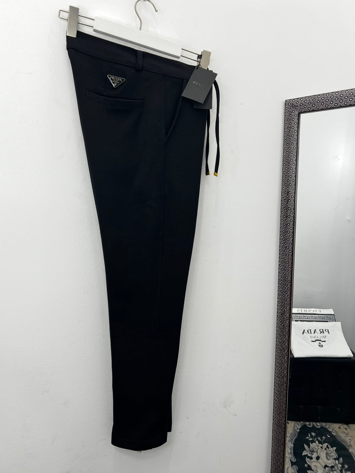 Παντελόνι Prada Μαύρο Chino