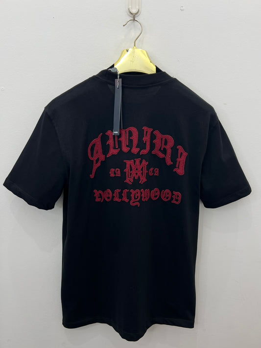 T-Shirt 3A Μαύρο Amiri Hollywood