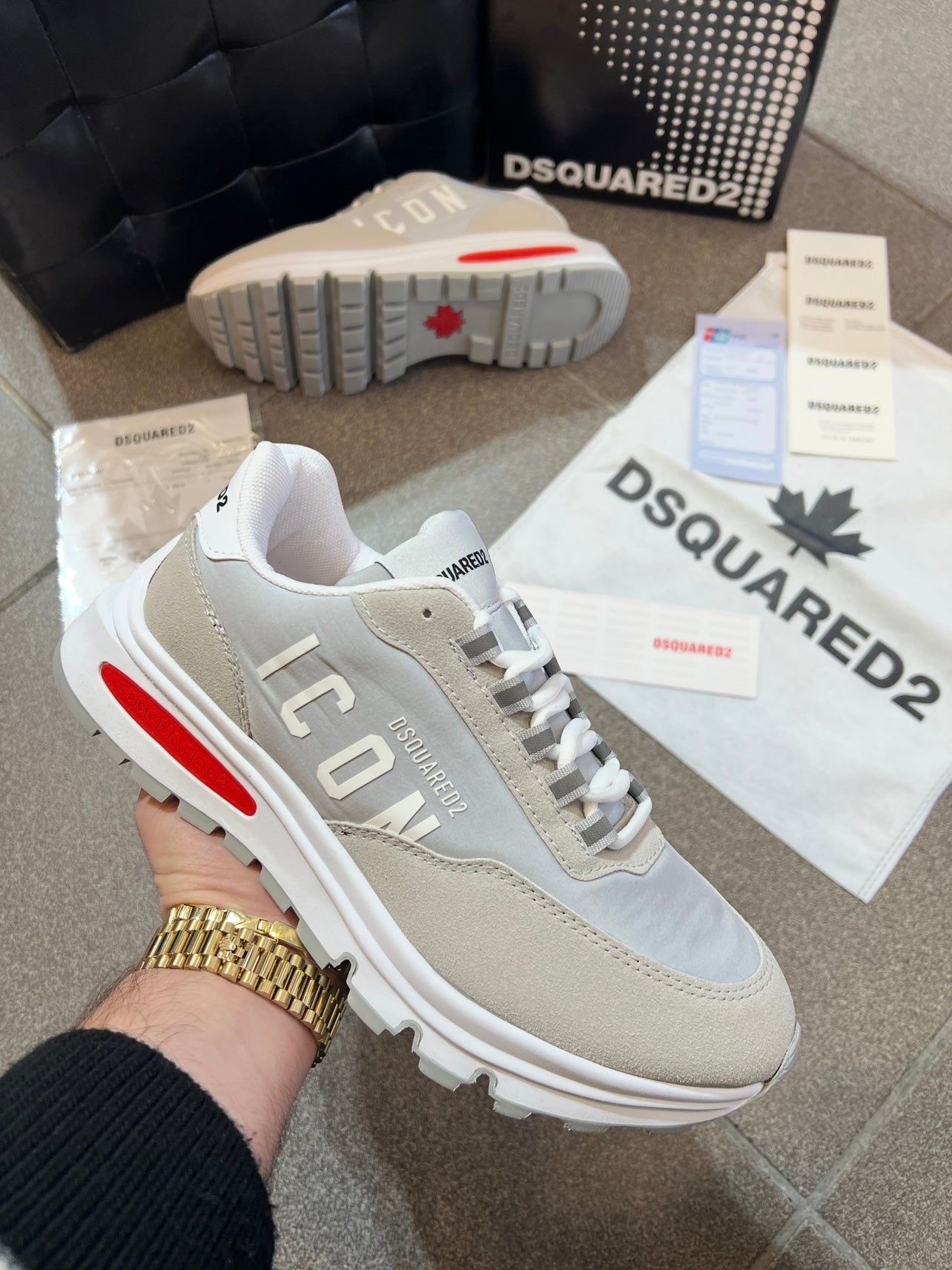 Dsquared2 Sneaker Oxford White