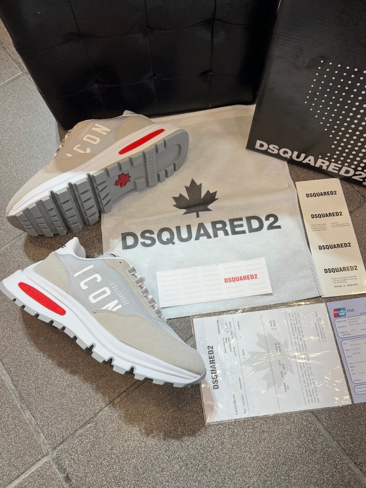 Dsquared2 Sneaker Oxford White
