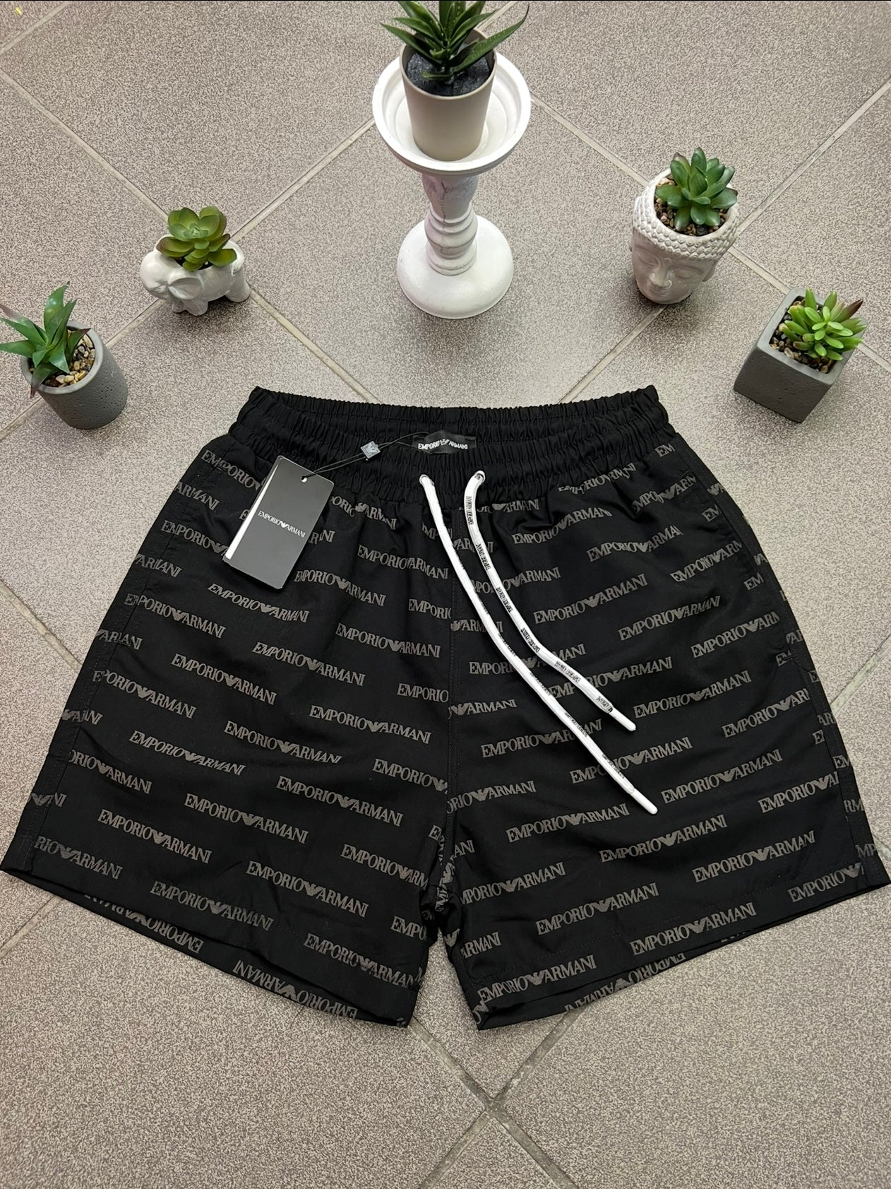 3A Μαγιό Armani Black EA7 Swimwear