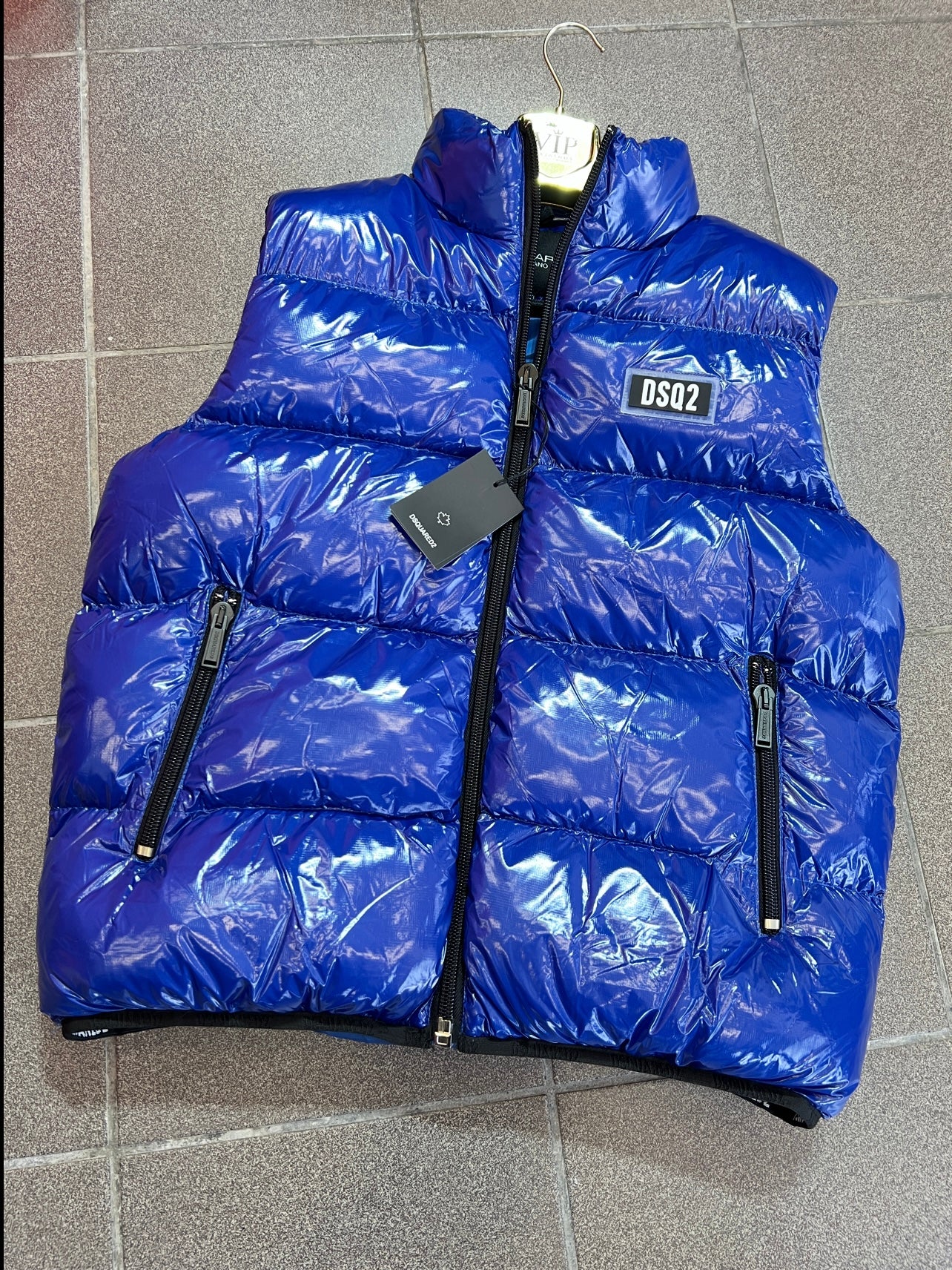 Vest Γιλέκο DsQuared2 Αμάνικο Μπλέ