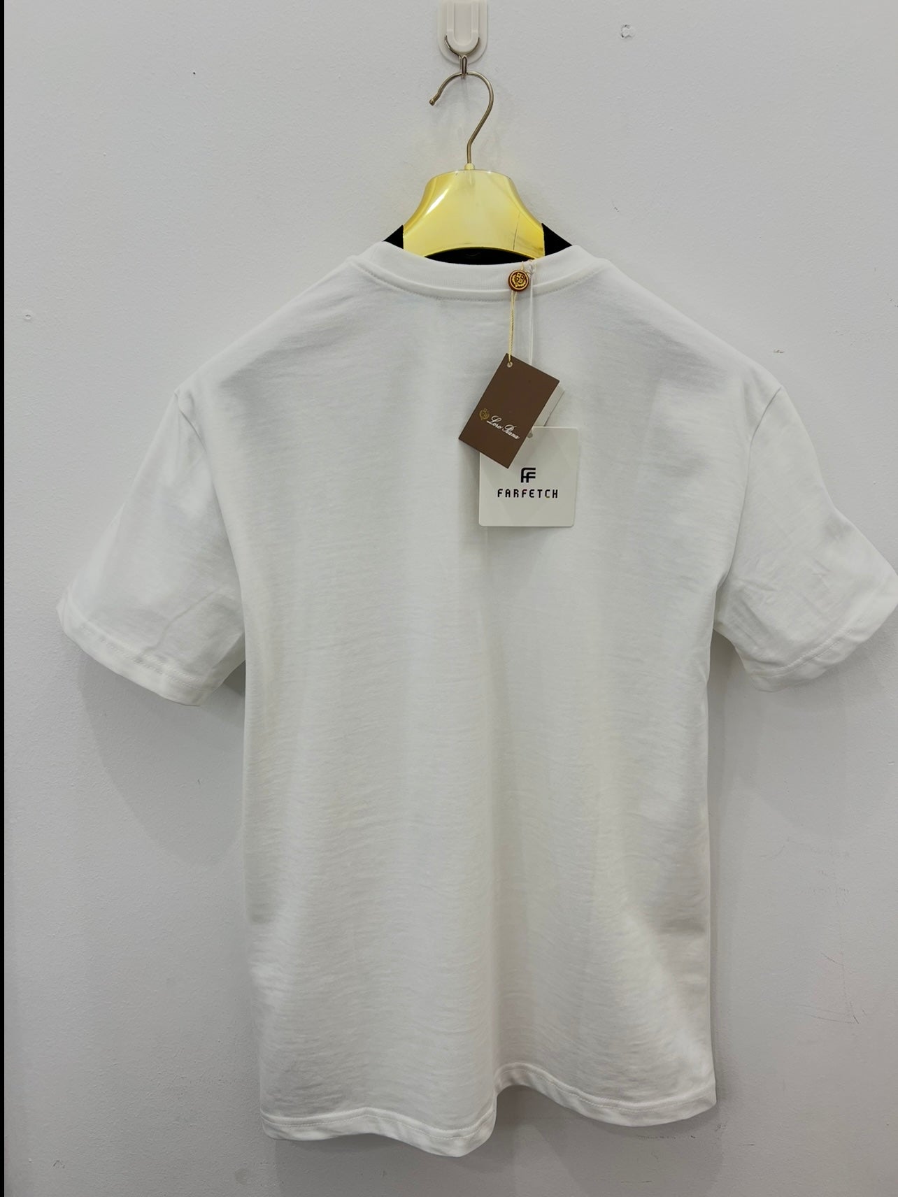 T-Shirt 3A Λευκό Loro Piana OR