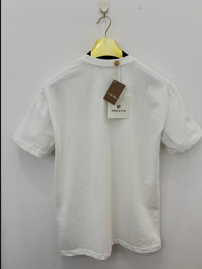 T-Shirt 3A Λευκό Loro Piana OR