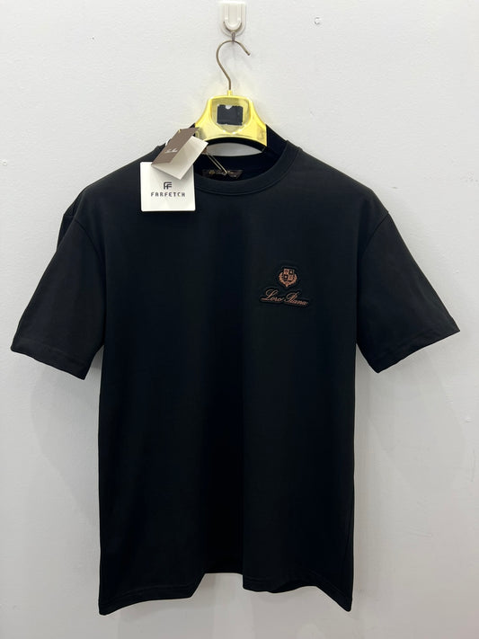 T-Shirt 3A Μαύρο Loro Piana OR