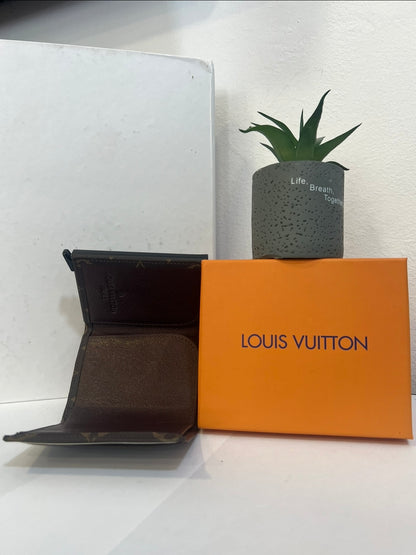 Leather LV Card Holder/Wallet Monogram Brown