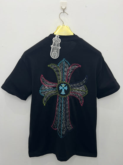 3A T-Shirt Chrome Hearts Ultra Cross OverFit Μαύρη