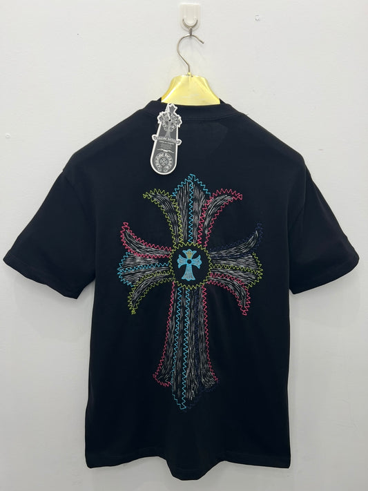 3A T-Shirt Chrome Hearts Ultra Cross OverFit Μαύρη