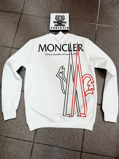 Μπλούζα Moncler LongSleeve Άσπρη