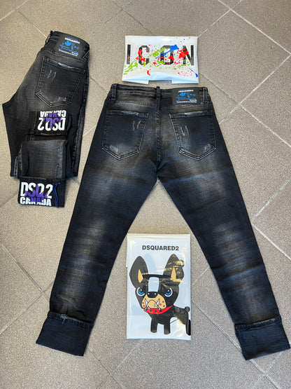 Jean Παντελόνι Dsquared2 RoyalBlack