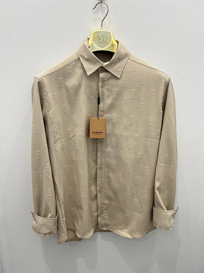 Πουκάμισο Burberry Μπέζ