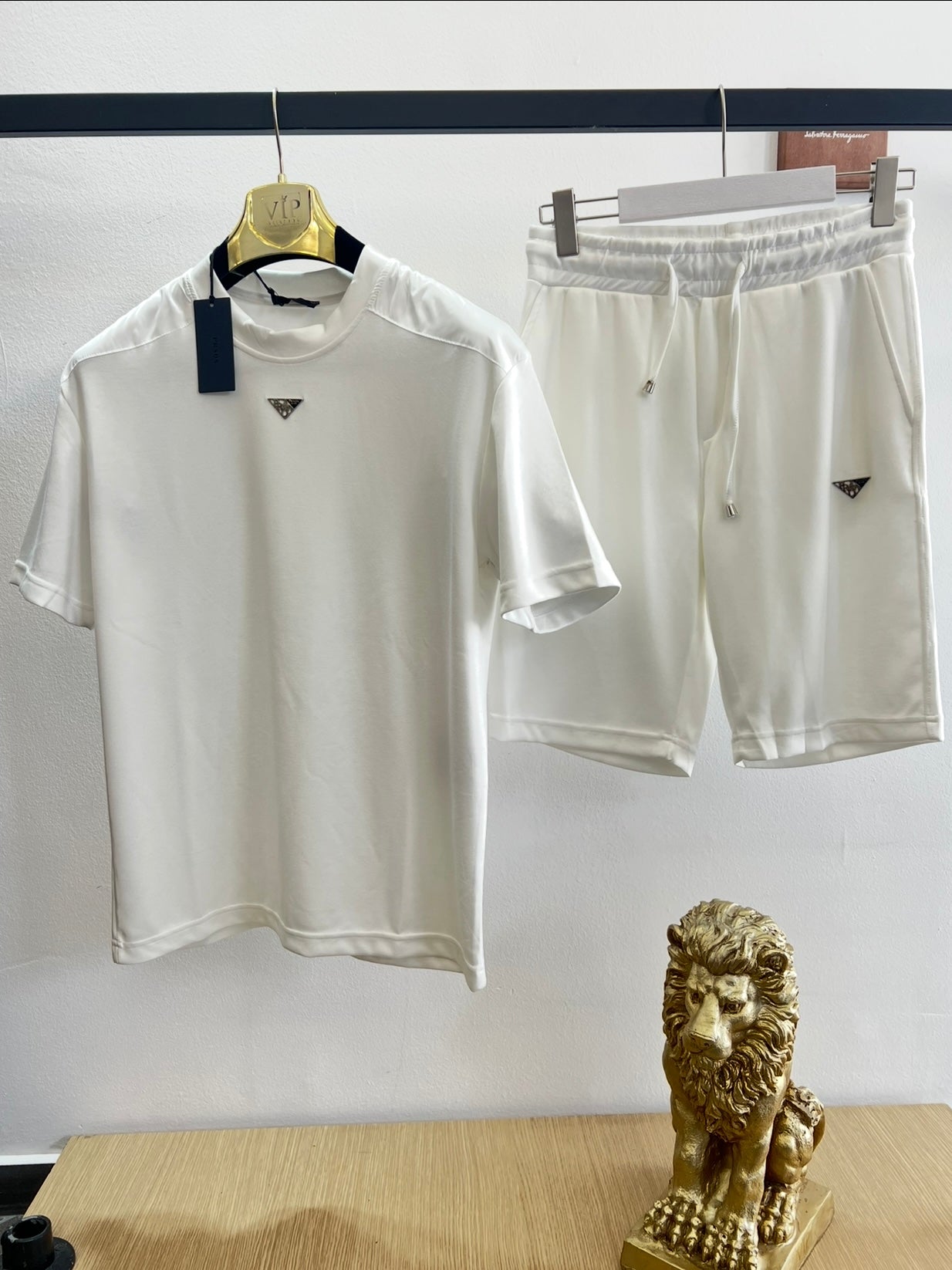 Summer Σετ 3Α Prada Άσπρο Silk
